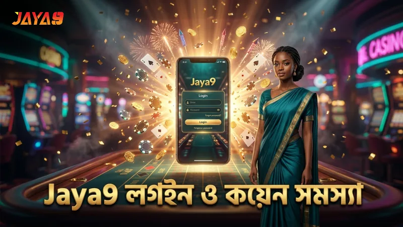 Jaya9 প্ল্যাটফর্মে লগইন ও কয়েন কস্ট সমস্যা সমাধান করুন