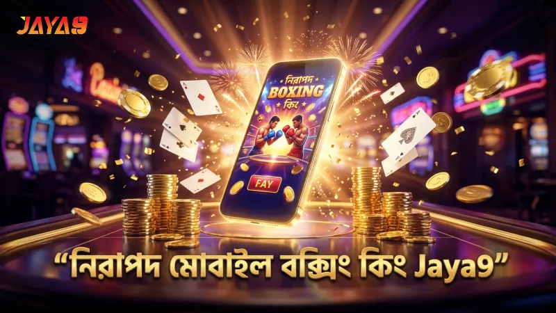 বক্সিং কিং – নতুনদের জন্য সম্পূর্ণ গাইড 3 মোবাইলে বক্সিং কিং খেলা Jaya9-এ নিরাপদ ও সুদৃঢ়।