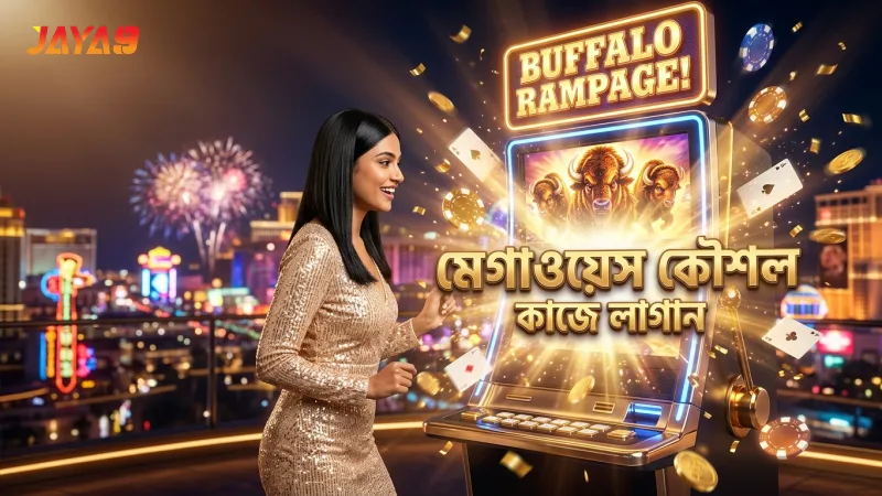 চার্জ বাফেলো – নিয়ম, পেআউট ও জেতার কৌশল 3 মেগাওয়েস হিট ট্র্যাক করে জেতার সুযোগ বাড়ান
