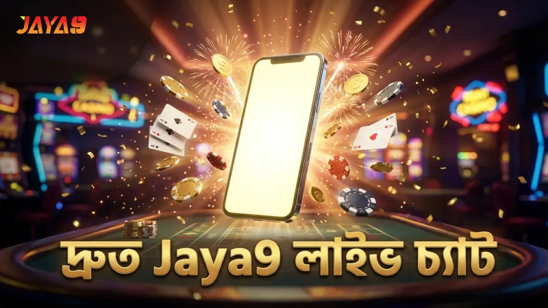 যোগাযোগ – কীভাবে খেলবেন ও স্মার্ট টিপস 1 Jaya9 এর দ্রুত লাইভ চ্যাট সেবা ২৪/৭ সক্রিয় থাকে
