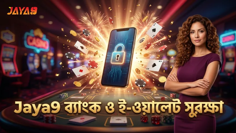 ব্যাংক ও ই-ওয়ালেট ব্যবহারে ডাটা নিরাপত্তা নিশ্চিত করে Jaya9।
