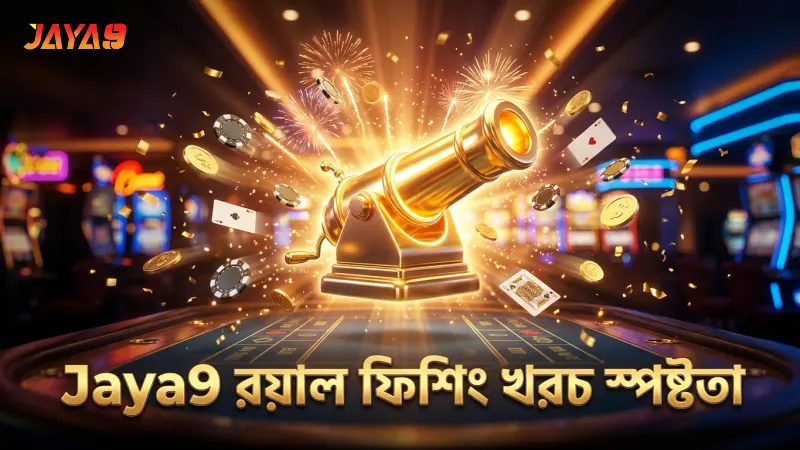 রয়াল ফিশিং – কীভাবে খেলবেন ও স্মার্ট টিপস 1 Jaya9-এর রয়াল ফিশিংয়ে খরচ ও সীমাবদ্ধতা স্পষ্টভাবে পর্যালোচনা।