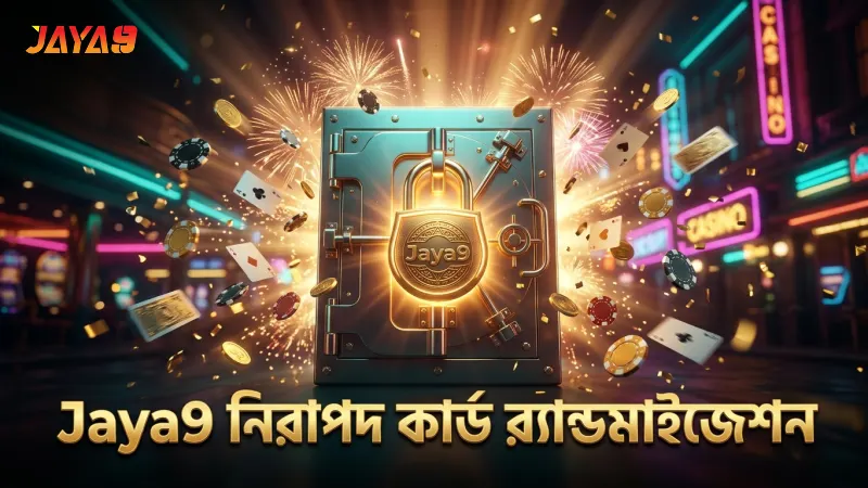 Jaya9 প্ল্যাটফর্মে নিরাপত্তা ও কার্ড র‍্যাণ্ডমাইজেশনের ভেরিফিকেশন।